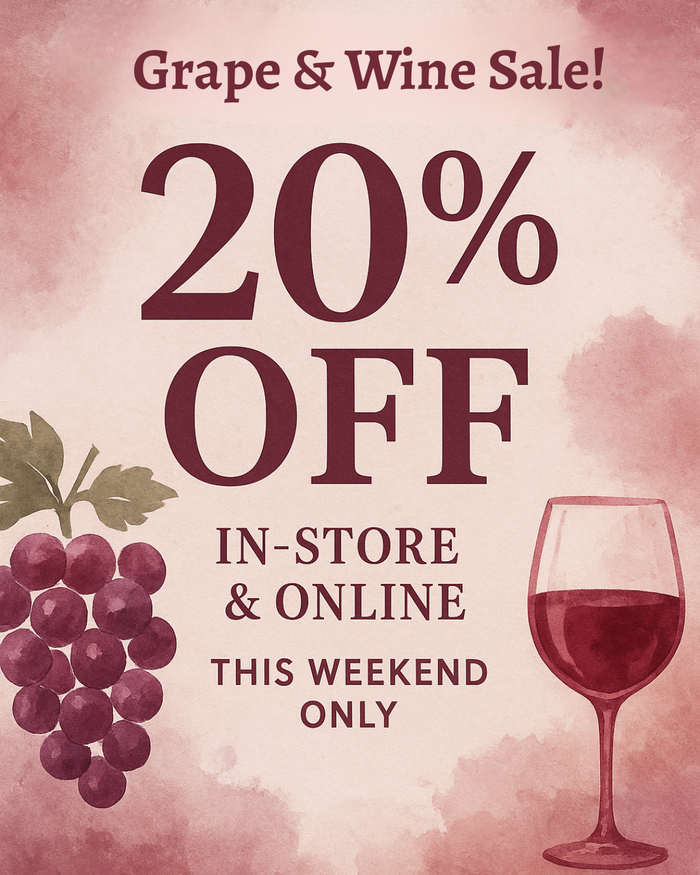 Grape and Wine Sale