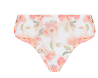 Floral-patterned underwear on a white background