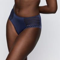 PrimaDonna Twist Side Indigo full brief with lace detailing at All Figure