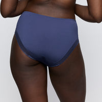 PrimaDonna Twist Side Indigo full brief with lace detailing at All Figure