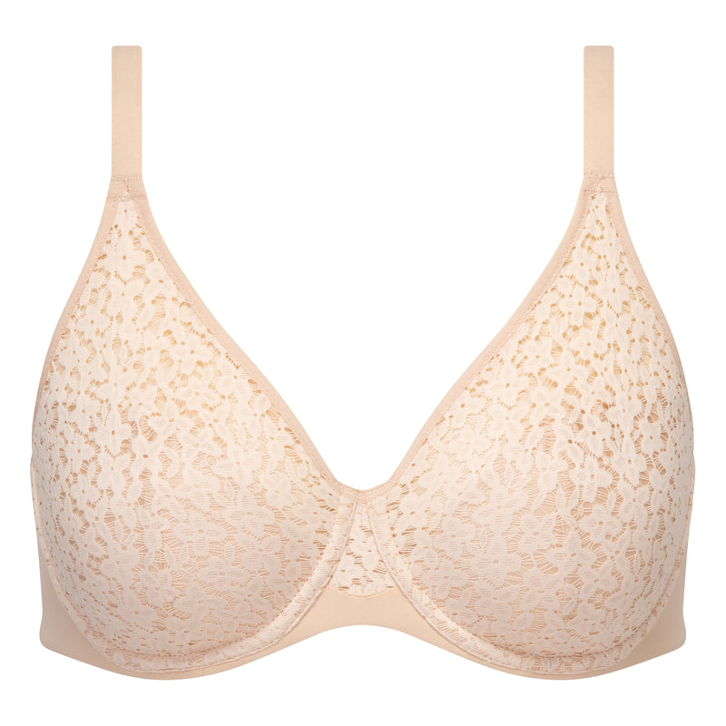 Giwb-123746832 C Cup Everyday Full Coverage Bra - Pink, 38-𐃗 at