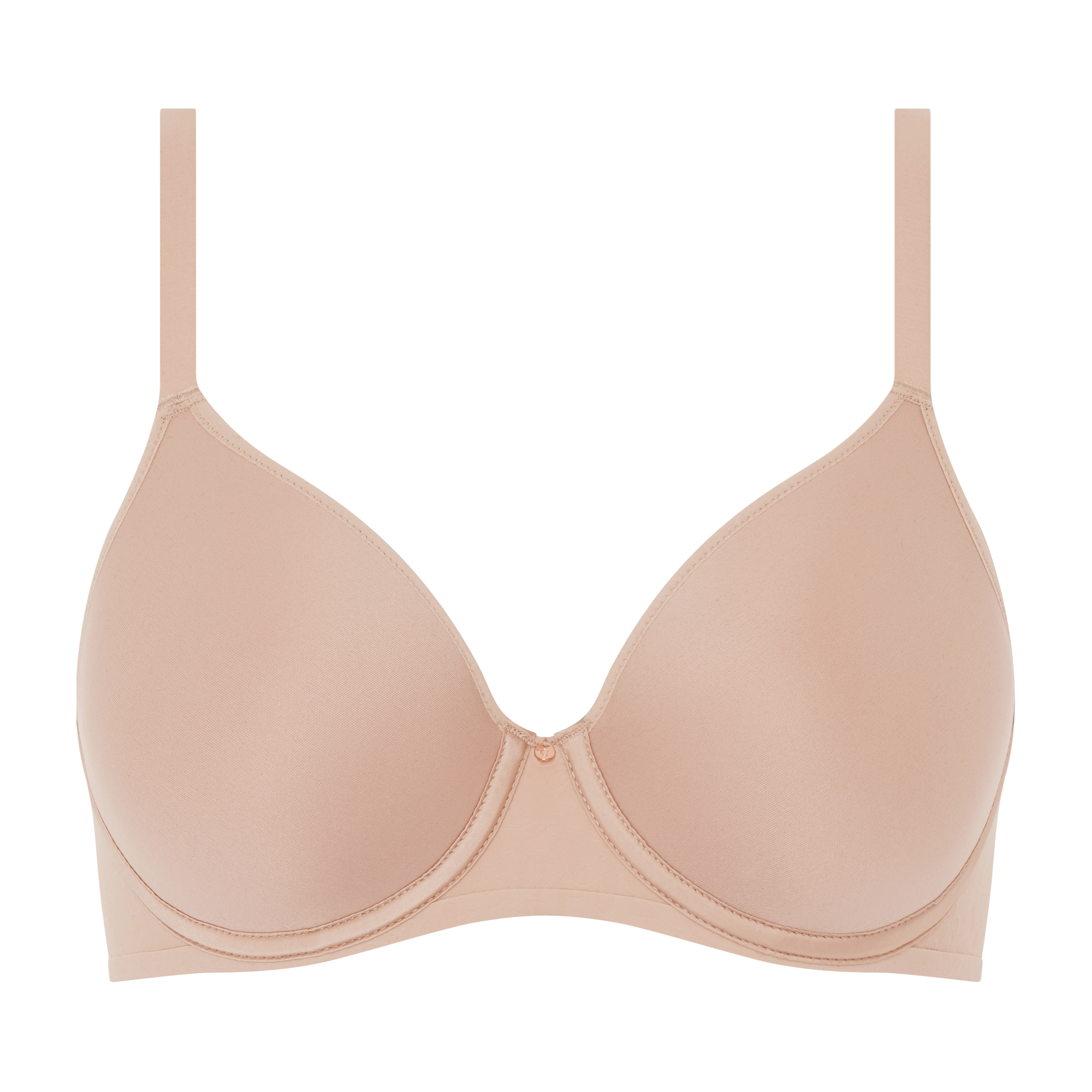 Chantelle NUDE ROSE Comfort Chic Side Smoothing Underwire Bra, US