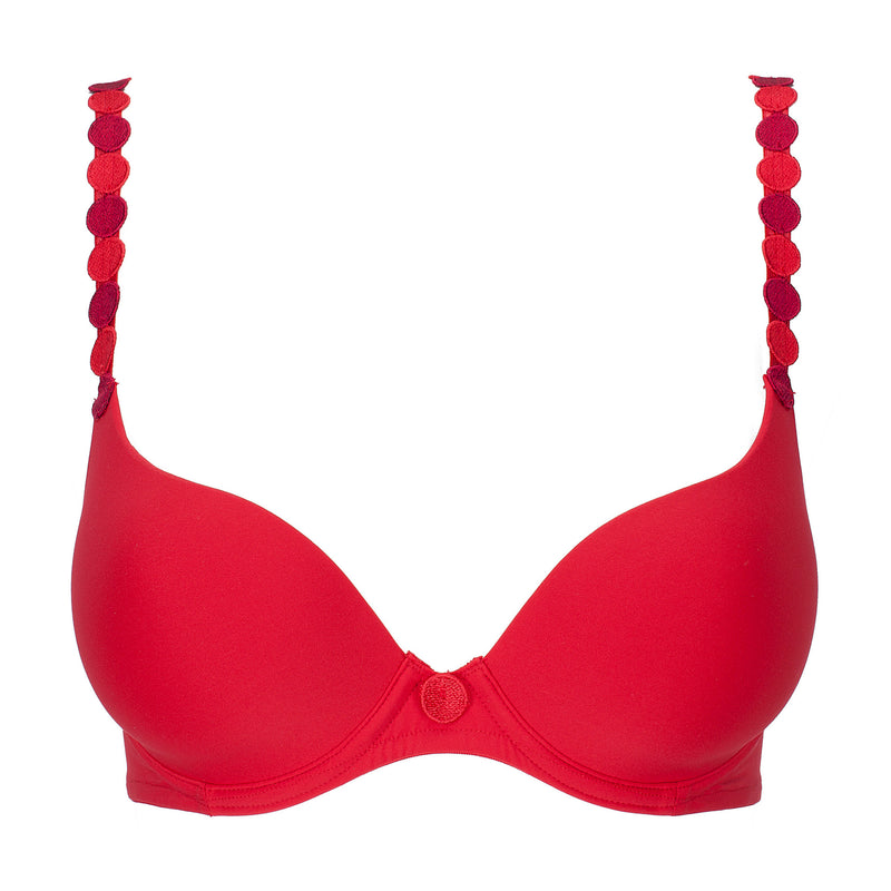 UnVeiled by Felina  Argentella Plunge Push Up Bra (Fawn, 30D) 