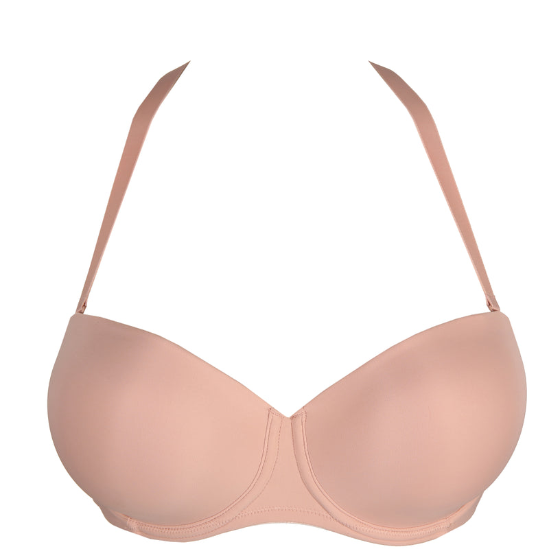 BNWOT PASSIONATA 4629 RED MOULDED UNDERWIRED PUSH UP STRAPLESS BRA