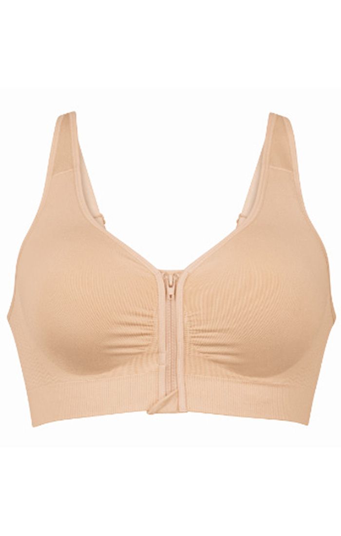 MEKROW Front Hook Bra in White- Pack of 1 - 30 to 50 Size